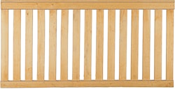 T&J ANTONIO Rahmenzaun rohe Eiche 180 x 90 cm