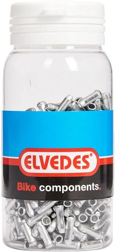 Elvedes Endhülse 2,3 mm silber