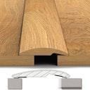 Vorschaubild HARO Echtholzprofil massiv 0.9m Eiche strukturiert geölt