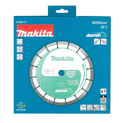 Makita Diamak 230mm Diamanttrennscheibe D-80117
