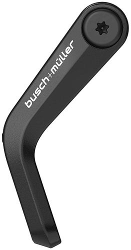 Busch + Müller Lenkerhalter Aluminium Gabelmontage schwarz