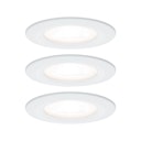 Vorschaubild Paulmann Einbauleuchte Nova 3er Set LED 3x6,5W ws