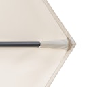 Vorschaubild Derby Mittelmastschirm BASIC 180 Lift, Aluminium Anthrazit / 100 % Polyester 180 g/m²