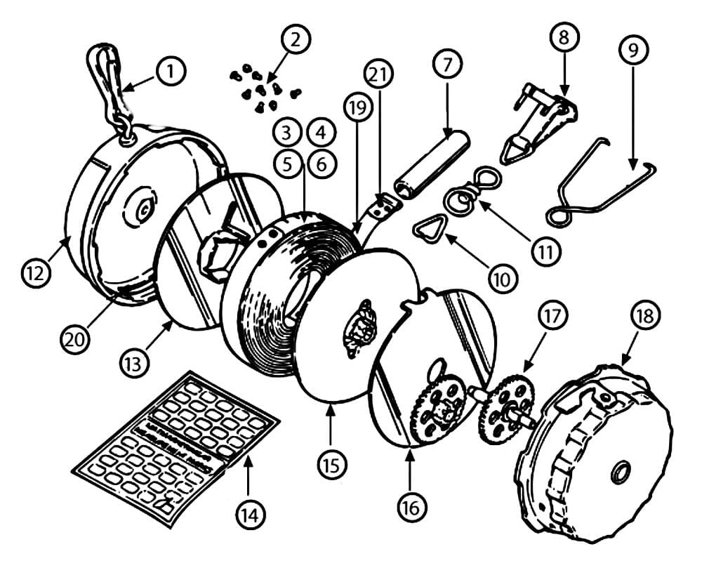 Husqvarna 505 69 73-35 - BANDANSCHLAG