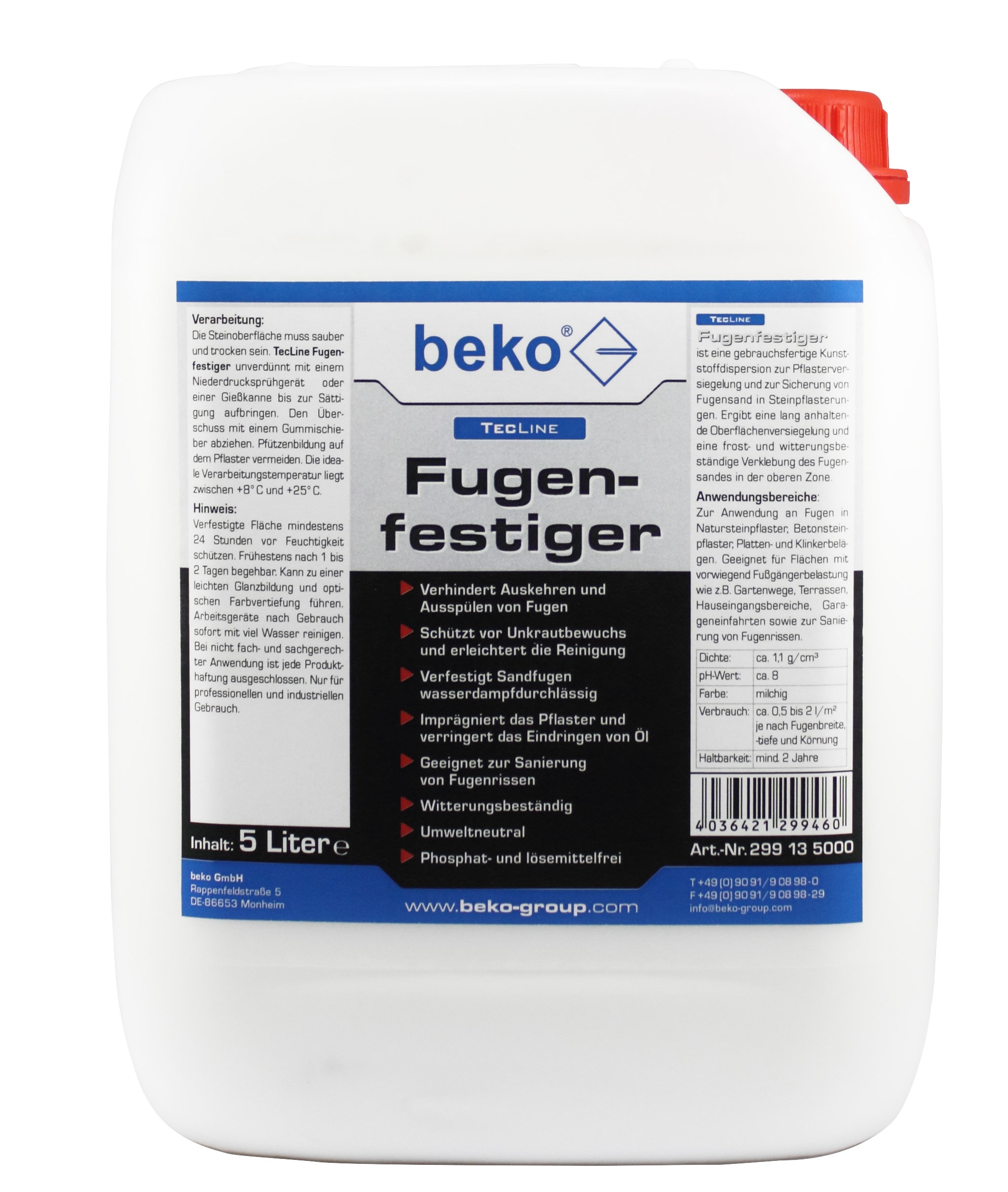 beko TecLine Fugenfestiger-5 l