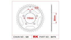RK Kettenrad 4774 40 Zähne