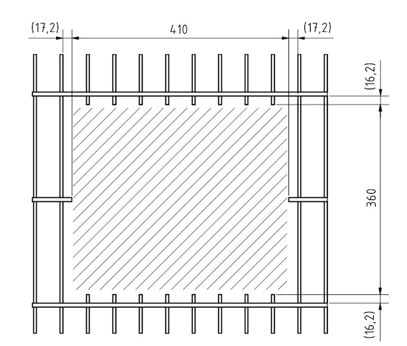 dz Zaunbriefkasten KORSIKA