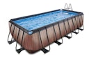 Vorschaubild Exit rechteckiger Rahmenpool mit Kartuschenfilteranlage 540 x 250 cm (Höhe 122cm)