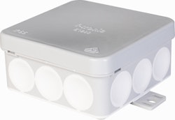 Kopp Dose, Gehäuse für Montage auf der Wand/Decke grau - 347101008