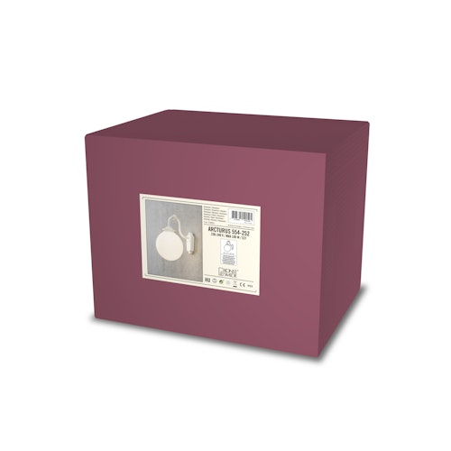 Konstsmide Wandleuchte Arcturus, matt weiss (554-252)