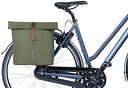 Vorschaubild Basil City Double Pannier Bag Doppeltasche grün moss green MIK