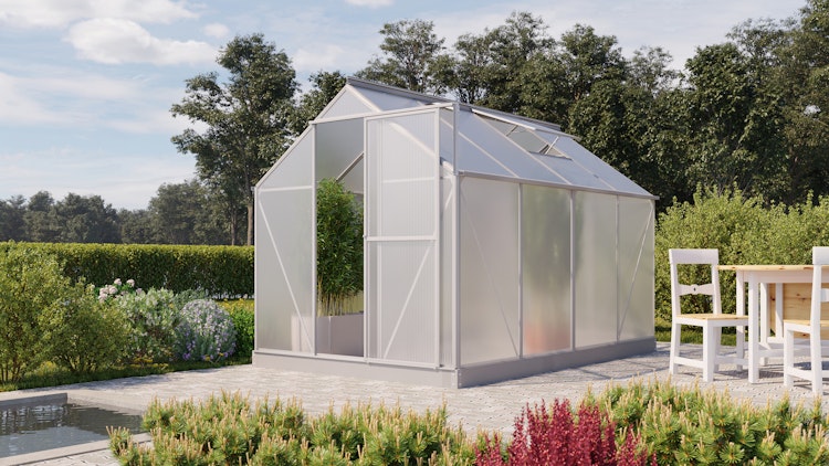 Vitavia Gewächshaus Eos 6000 inkl. 2 Dachfenster - 6 m²