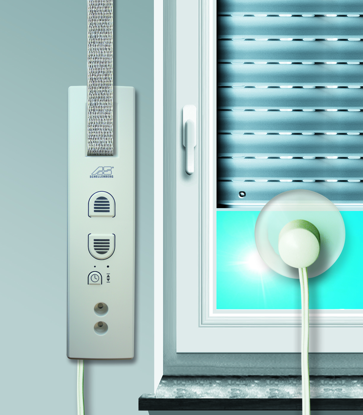 Schellenberg Sonnensensor für RD35 + RD45