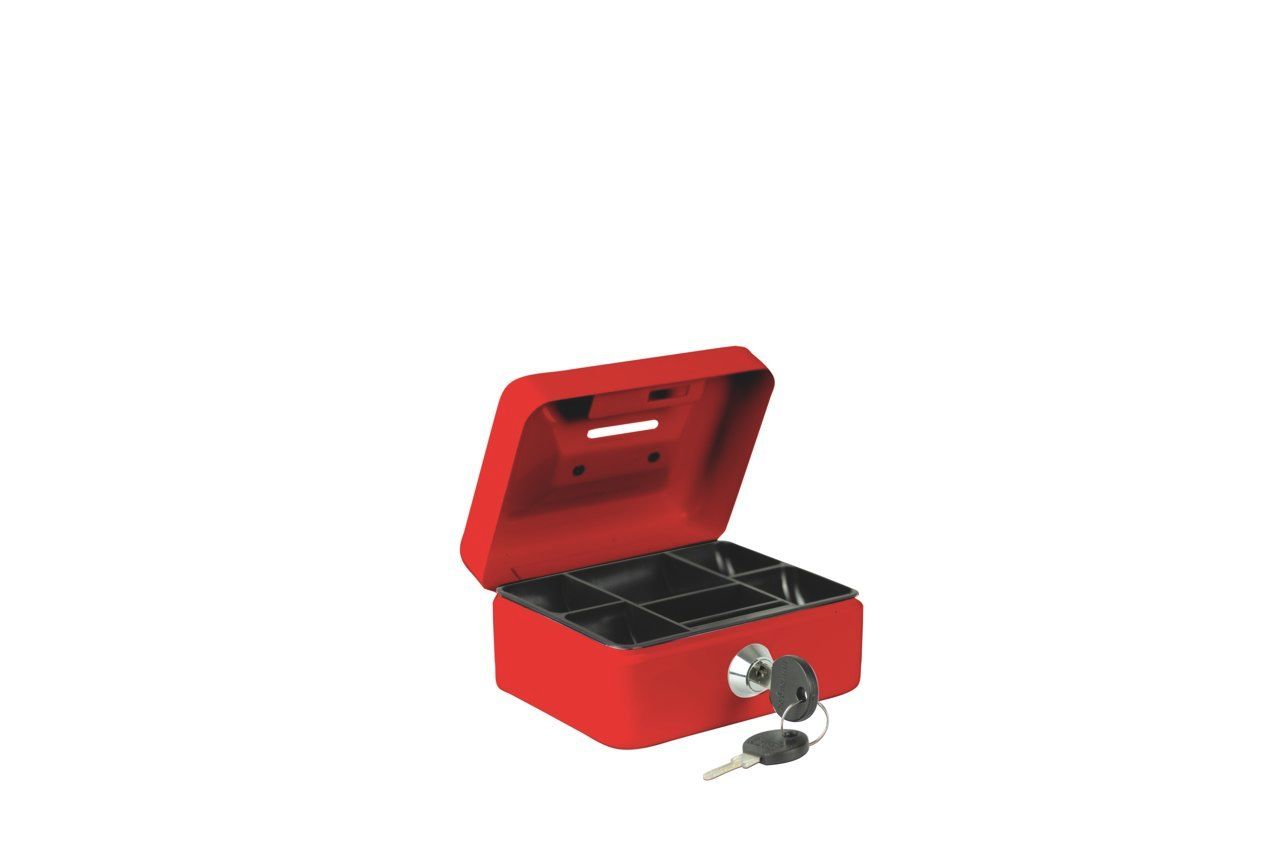 Burg Wächter Kassette mit Sparschlitz MONEY 5012 red