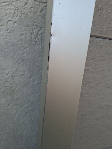 B-Ware GroJa Solid Grande Tor Bi-Color Sand DIN links 300x180x4 cm Alu-Rahmen EV1, 2-flügelig