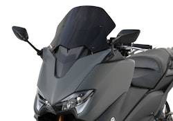 ERMAX Scooterscheibe Sport Acrylic durchsichtig Schwarz getönt für YAMAHA TMAX 560 / Tech MAX