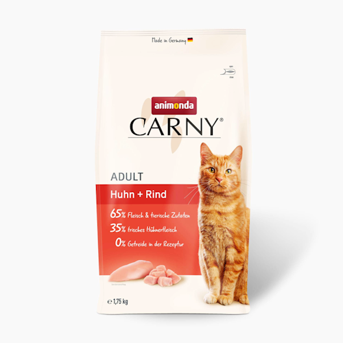 animonda Carny Adult Huhn+Rind Katzetrockenfutter