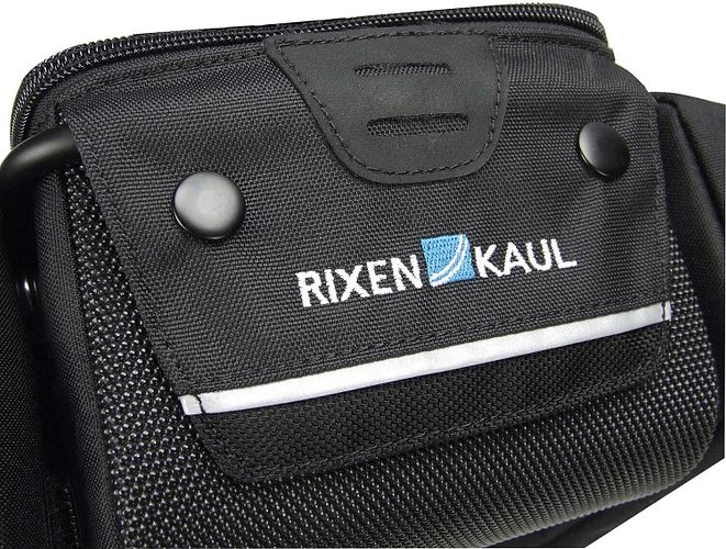 Rixen & Kaul Satteltasche Contour schwarz 7 l