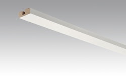 RESTPOSTEN SALE MEISTER Vierkant-Deckenabschlussleiste 15/40 mm Weiß 4038 - 2380 mm