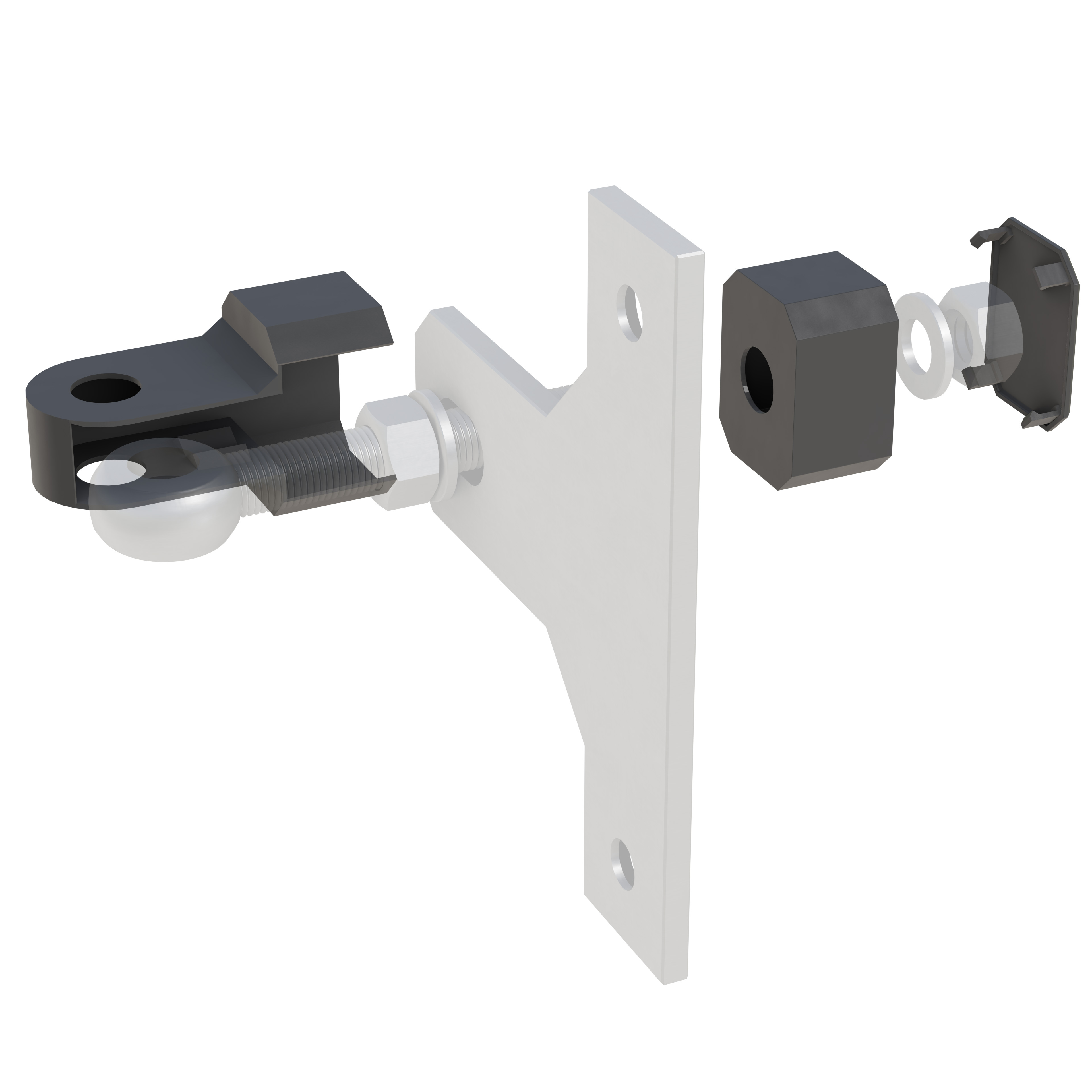 TraumGarten Ersatzteil: Abdeckungs-Set Torbeschlag anthrazit