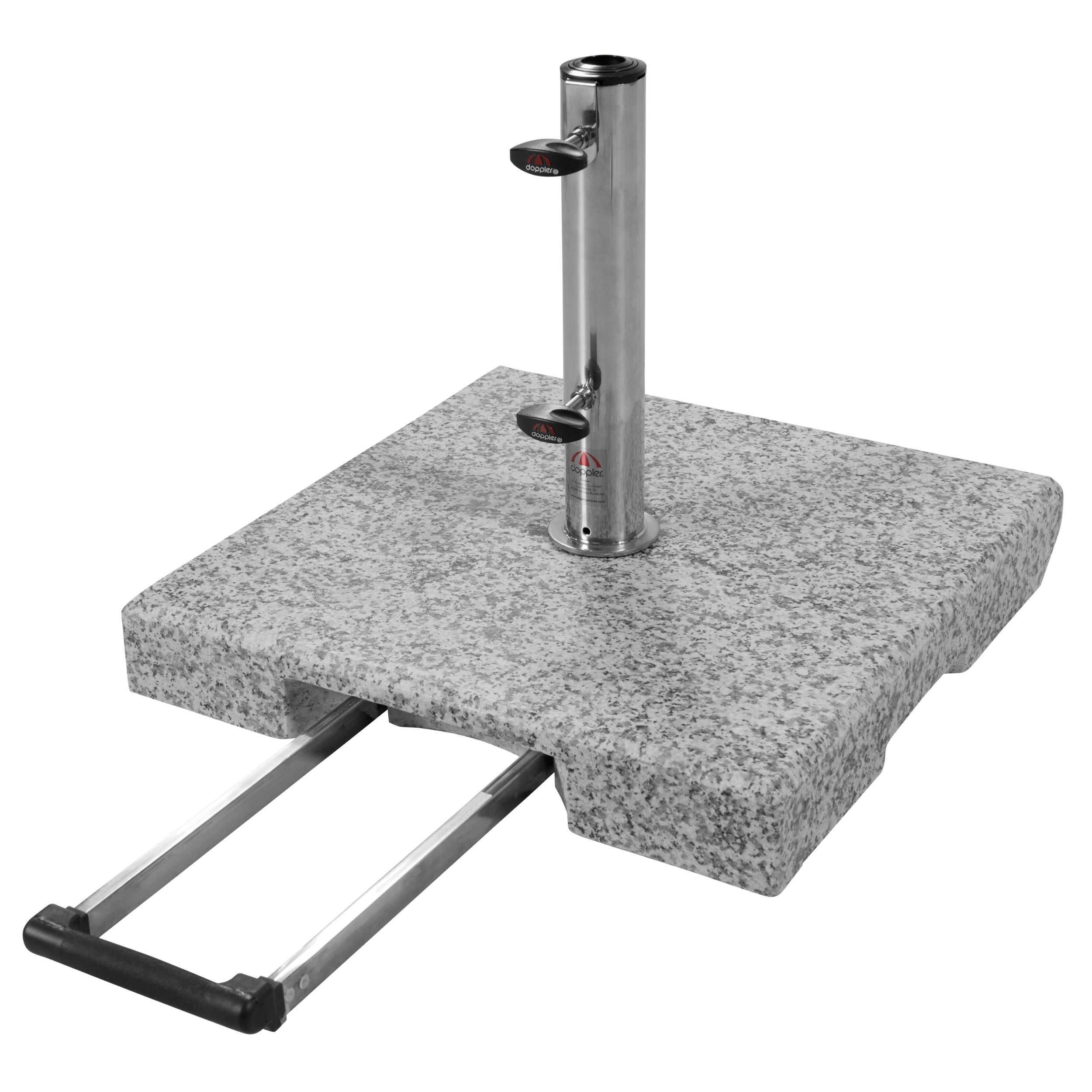 doppler Granitsockel ACTIVE Trolley 30 kg, Hellgrau