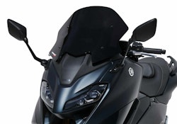 ERMAX Scooterscheibe Sport Acrylic durchsichtig Schwarz getönt für YAMAHA TMAX 560 / Tech MAX