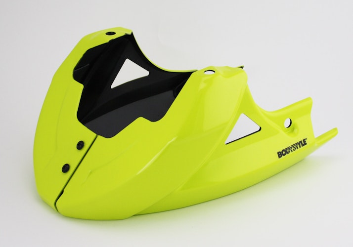 BODYSTYLE Sportsline Bugspoiler ABS Kunststoff gelb für HONDA MSX125 