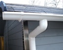 Kunststoff Dachrinnenset für Karibu Terrassenüberdachungen Classic/Premium