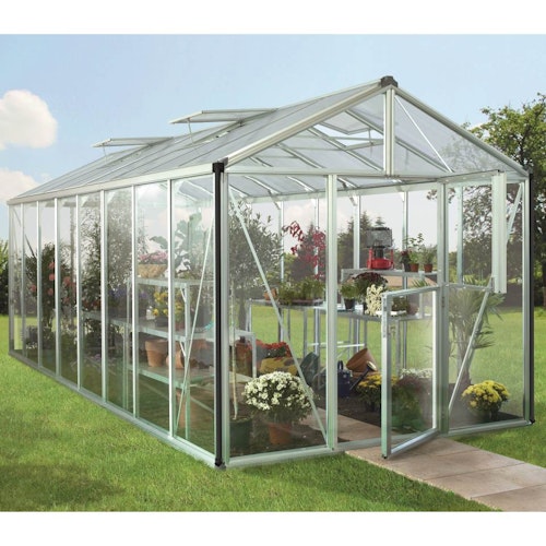 Vitavia Gewächshaus Zeus 15700 inkl. 3 Dachfenstern - 15,7 m²