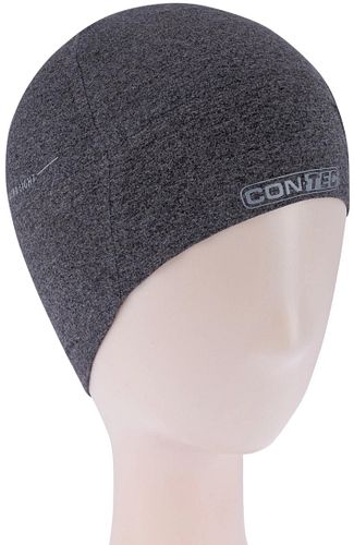 CONTEC Helm-Unterziehmütze Red Line Slim Cap grau dunkelgrau Gr. L