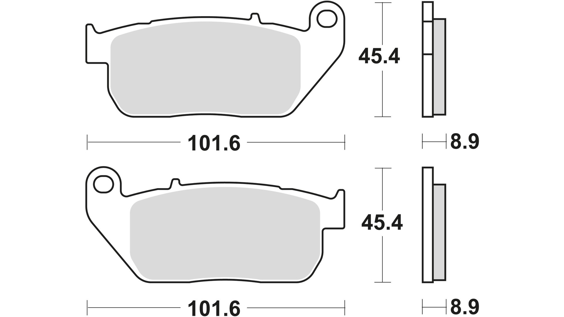 TRW Bremsbelag Typ SV, Sintermetall, Bremsbelag "MCB 753" Satz
