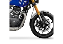 BODYSTYLE Kotflügelverlängerung vorne ABS Kunststoff schwarz-matt für TRIUMPH Speed 400 
