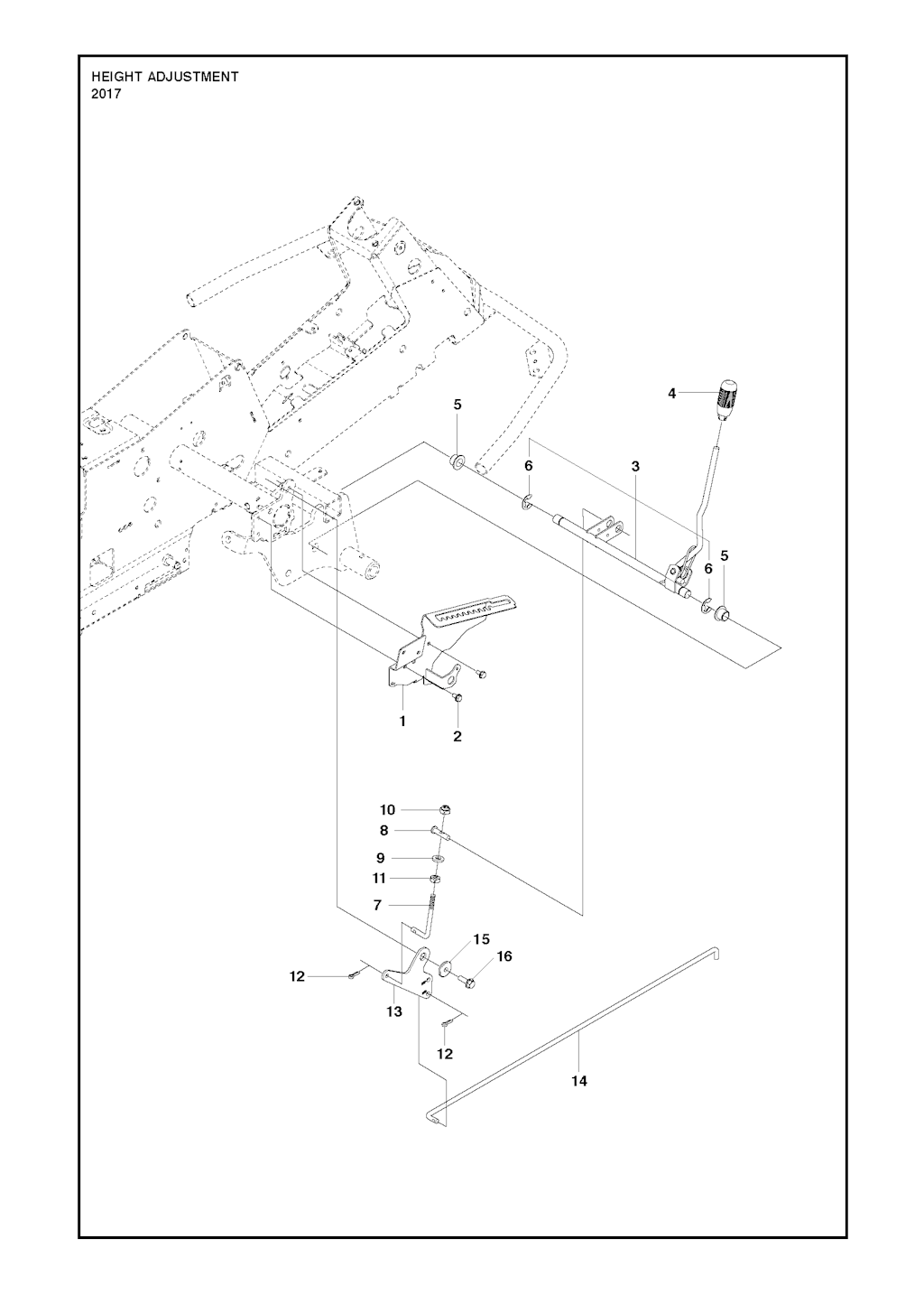 Explosionszeichnung Ersatzteile