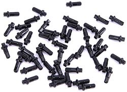 Fulcrum Nippel 50 Stück schwarz