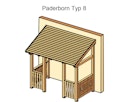 Skan Holz Pultdach Vordach Paderborn