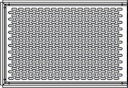 OSMO Schallschutz Alu-Fence Forsdal Dämmelement 950 x 47 x 670 mm