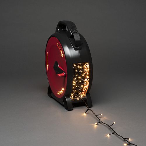 Konstsmide Weihnachtsbeleuchtung  Micro LED Compactlights Lichterkette 800 warmweiß 55,93 Meter
