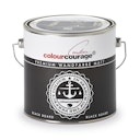 Vorschaubild colourcourage® Premium Wandfarbe matt Black Board