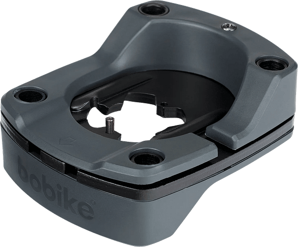 Bobike Ahead Adapter Plus Vorbau-Adapter 5 mm schwarz