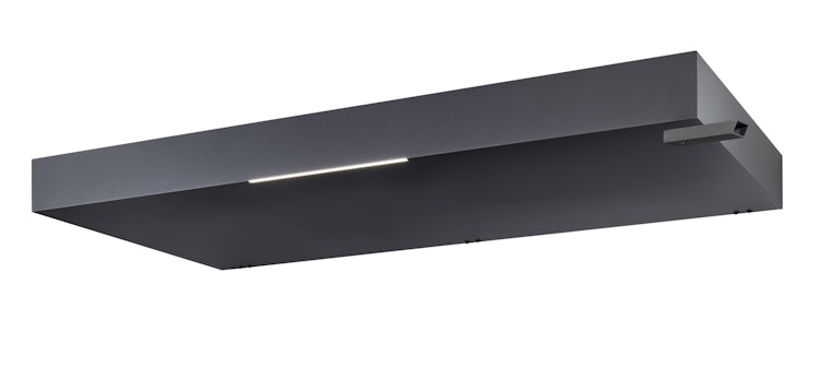 Gutta Rechteckvordach BS Plus 300 Sondermaß inkl. Wasserspeier  (neues Modell)