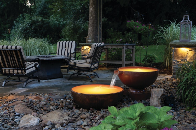 Oase Kupferschale Rund 90