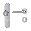 Vorschaubild Griffwerk Kombi-Schutzbeschlag TITANO SB_882 mit Griff SIMONA 72mm Zylinderabdeckung Tür 38-50mm L SIMONA Chrom