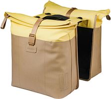 Basil Vive Doppeltasche beige / gelb