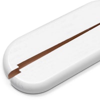 HARO Doppelheizkörperrosette weiß für individuelle Bohrungen