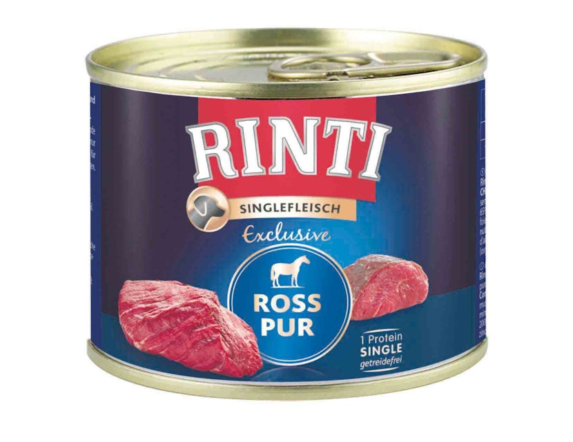 RINTI Singlefleisch Exclusive 185g Dose HundenassfutterVorschaubild