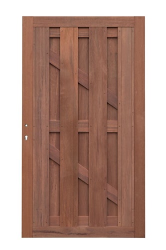 FelixWood® Sichtschutz Charmant Einzeltor 1000 x 1800 mm DIN Links