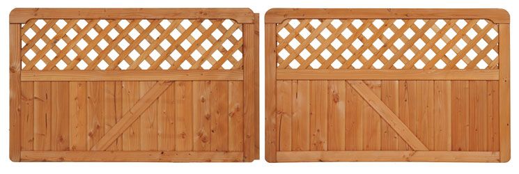 BM Serie Mainau Doppelpforte 300x95 cm