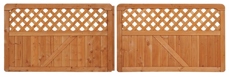 BM Serie Mainau Doppelpforte 300x95 cm