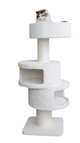 NOBBY Kratzbaum "VOLTA" cream 50 x 50 x 130 cm