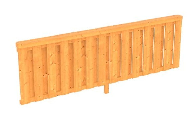 Skan Holz Brüstung Deckelschalung für Terrassenüberdachung Douglasie